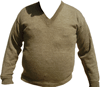 British WWII Style Khaki Pullover Sweater (Original)