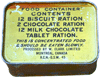 UK Canadian Emergency Ration Tin (Original)