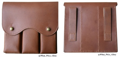British or Commonwealth Leather Magazine Pouch for M1911 Pistols