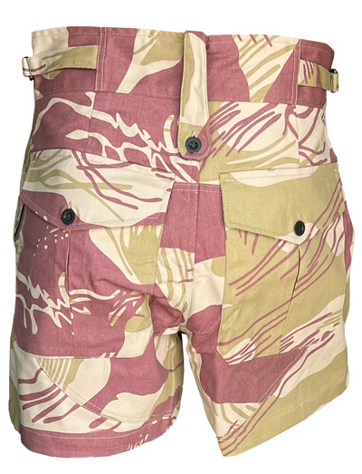 Rhodesian Arid Pattern Cutoff Shorts (Type II) with Back Pockets