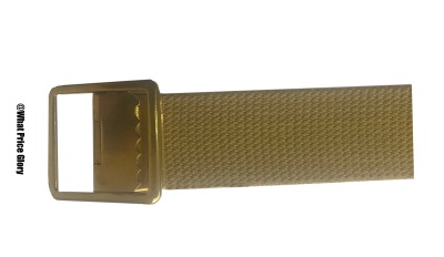 USMC Khaki Web Trouser belt - WWII - Korea - Vietnam
