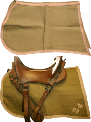 US Cavalry and Mounted Troops Saddle Cloth